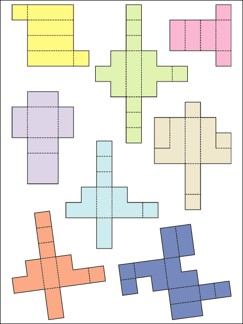 立方体パズルをつくってみよう ぐらんママとクラフト遊び 幼児教育